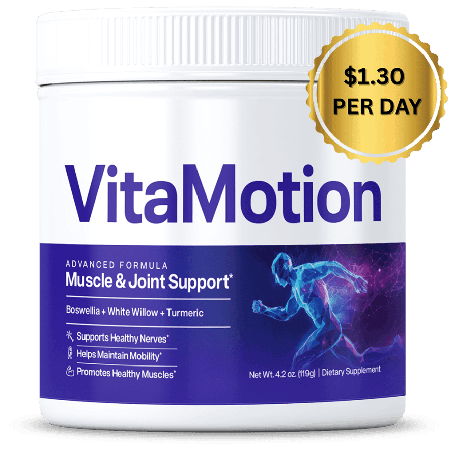 VitaMotion Limited Time Offer Only $34/Bottle